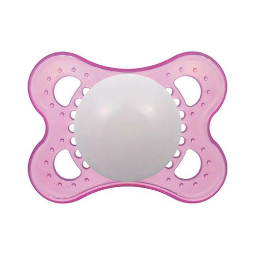 Chupeta Recém Nascidos Bico De Silicone 0-6 Meses Rosa - Mam
