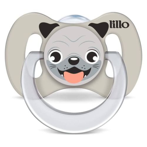 Chupeta Bico de Silicone Funny Animais 0m+  Neutra - Lillo