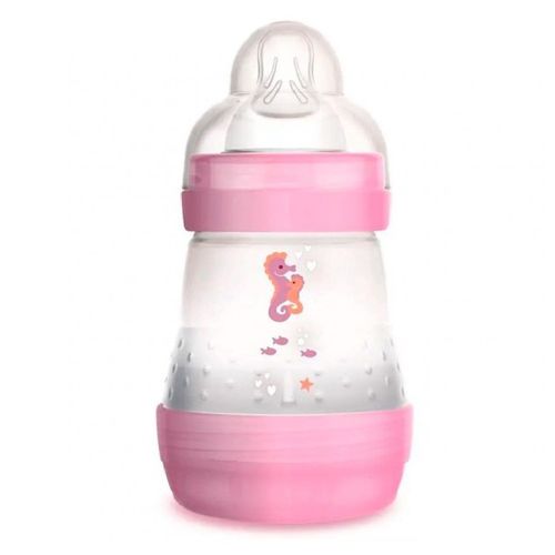 Mamadeira 160ml Easy Start Bico 0m+ Rosa - MAM