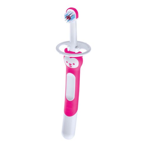 Escova De Dentes Para Bebê Training Brush 5m+ Rosa - MAM
