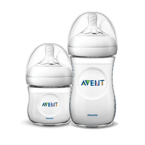 Kit 2 Mamadeiras 125/260ml Pétala Transparente Philips Avent