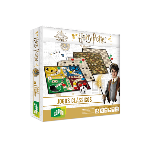 Jogos Clássicos de Tabuleiro e Baralho Harry Potter - Copag
