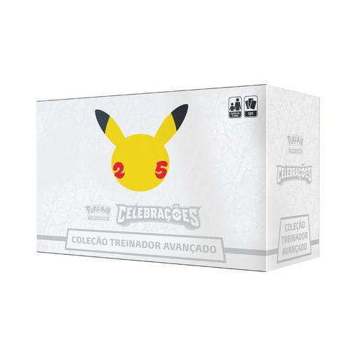 Caixa Box Pokémon Celebrações 25 Anos Avançado Copag