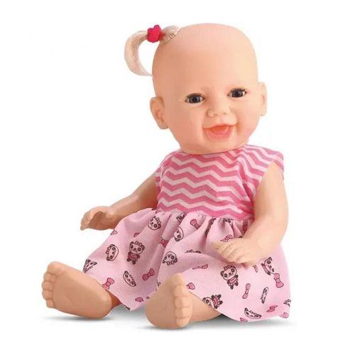 Boneca Abre e Fecha os Olhos Aninha Dorme Bebê - Divertoys
