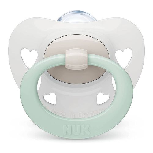 Chupeta Signature Bico de Silicone 6-18 Meses NUK - Neutra