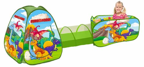 Barraca Túnel Infantil 3 Em 1 Dinossauro - Fabricando Idéias