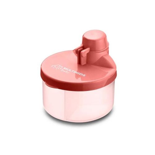 Pote Dosador  de Leite em Pó Funny Meal Rosa Multikids Baby