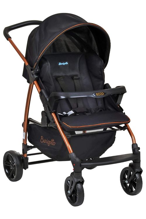 Carrinho de Bebê Travel System Ecco Preto - Burigotto