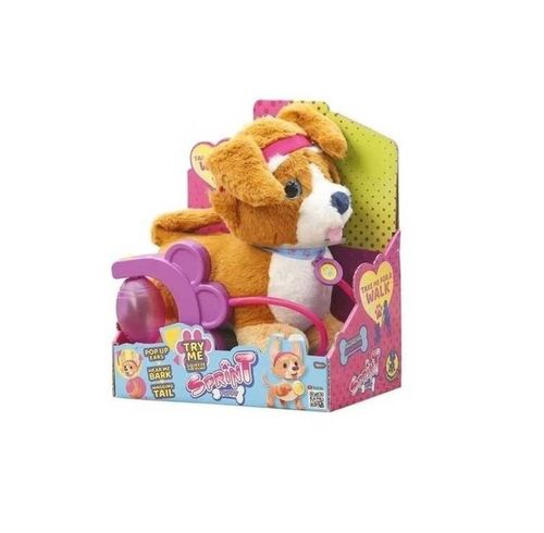 Cachorrinho de Pelúcia Walking Petz com Som - Multikids