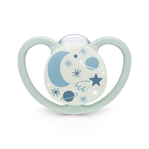 Chupeta Brilha no Escuro Space Glow Silicone 18+ Meses Nuk