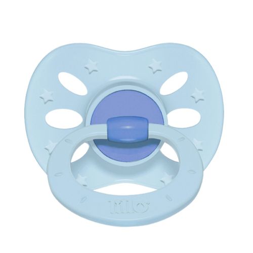 Chupeta Extra Air Bico de Silicone 0+m Azul - Lillo