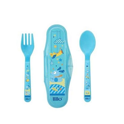 Kit Talheres Infantil com Estojo - Lillo