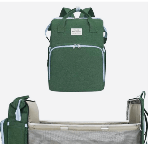 Mochila Berço Impermeável Multifunção Verde - Living