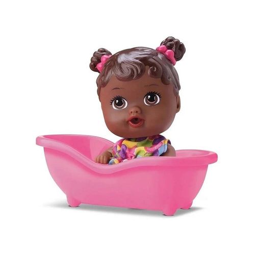 Boneca Negra My Little Dolls Banheirinha - Divertoys