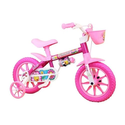 Bicicleta Infantil Aro 12 Flower - Nathor