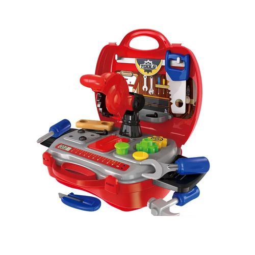 Maleta Workshop Jr Construtor com 16 Itens - Multikids