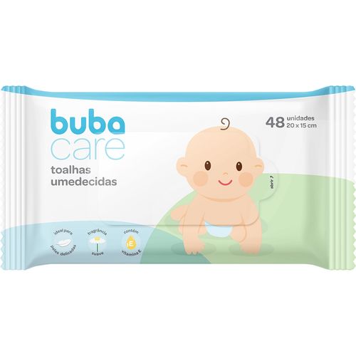 Lenços Umedecidos Buba Care 48 unidades - Buba