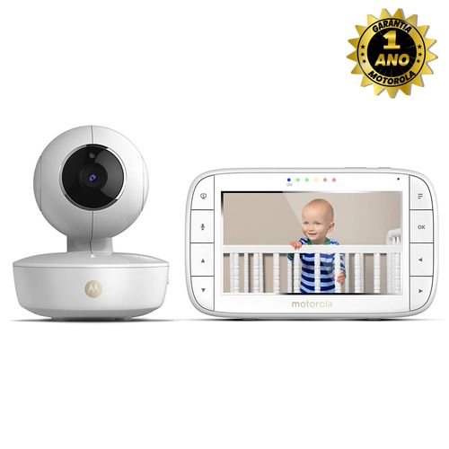 Babá Eletrônica VM36XL Tela 5.0 Visão Noturna - Motorola