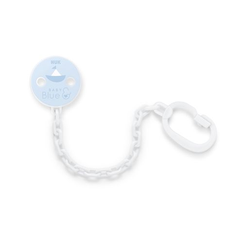 Prendedor De Chupeta Com Argola Baby Blue Barquinho - Nuk