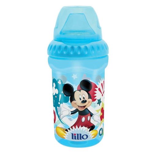 Copo de Treinamento Disney Mickey Bico Silicone 330ml Lillo
