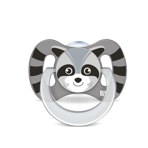Chupeta Funny Animais Silicone Guaxinim - Lillo