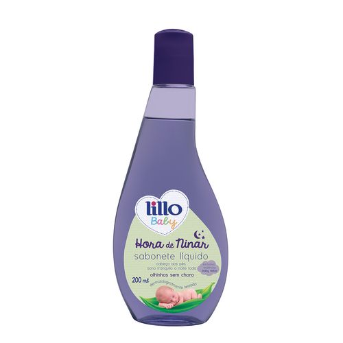 Sabonete Liquido Hora De Ninar Da Cabeça Aos Pés 200ml Lillo