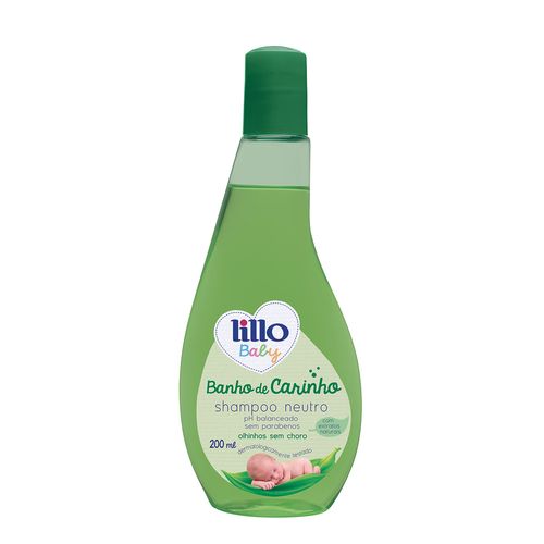 Shampoo Neutro Banho de Carinho 200ml - Lillo Baby