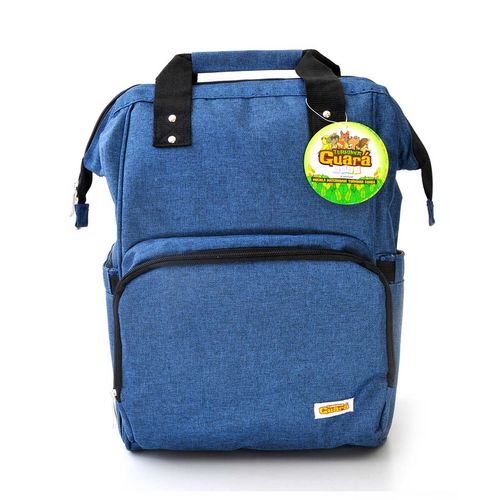 Mochila Maternidade Turminha Guara Azul Jeans
