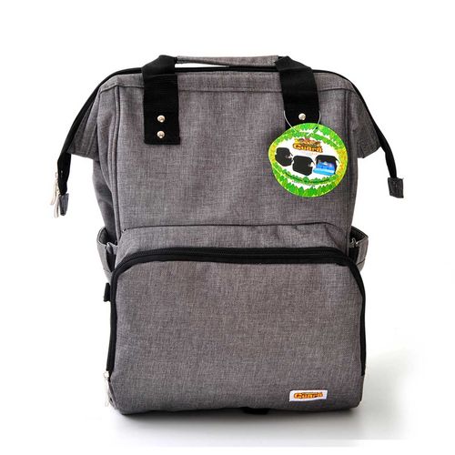 Mochila Maternidade Turminha Guara Cinza
