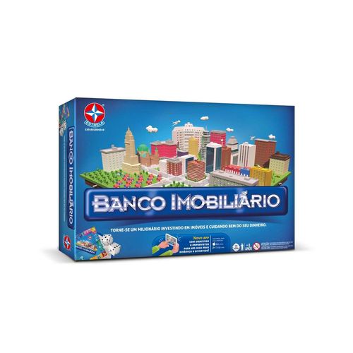 Jogo Banco Imobiliário Grande com Aplicativo - Estrela