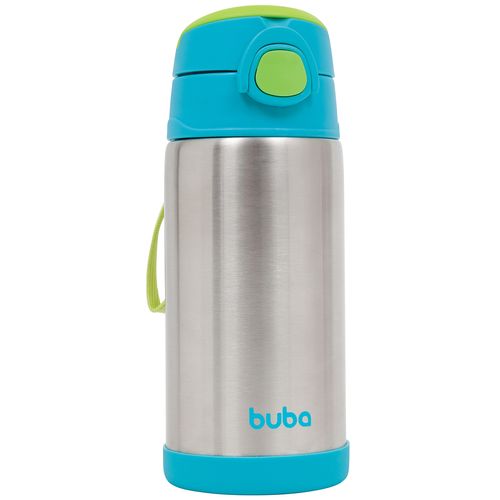 Garrafa Térmica Parede Dupla Azul 400ml - Buba