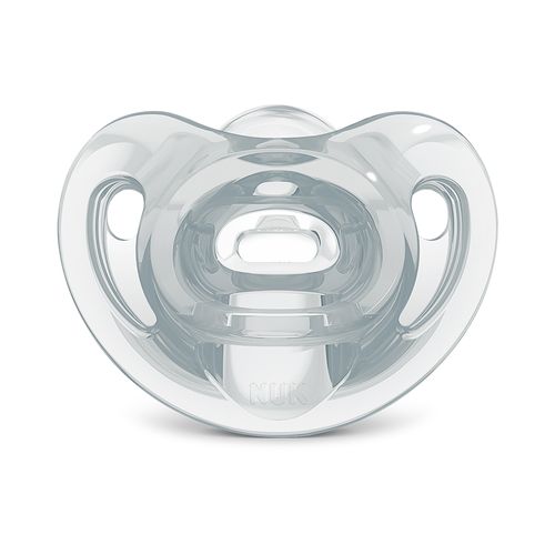 Kit 2 Chupetas Sensitive Soft 100% Silicone Rosa – NUK
