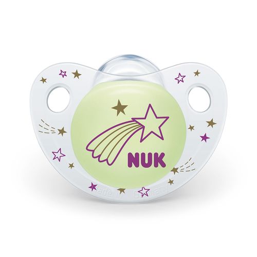 Chupeta Night & Day Brilha No Escuro Estrelas Girl S1 - NUK