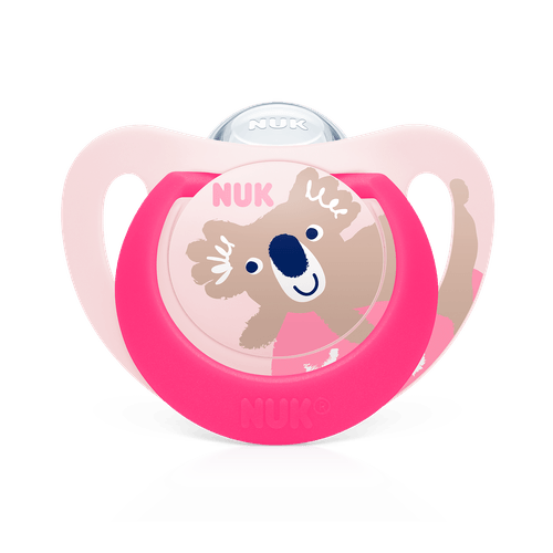 Chupeta 18+ meses Star Rosa - NUK