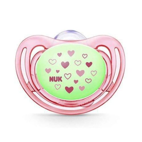 Chupeta Freestyle Girl Clean Coração Rosa S3 - NUK