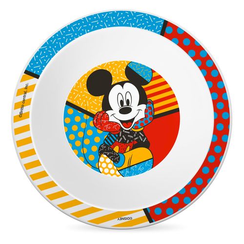 Prato Fundo Bowl Infantil Disney By Britto Mickey - NUK