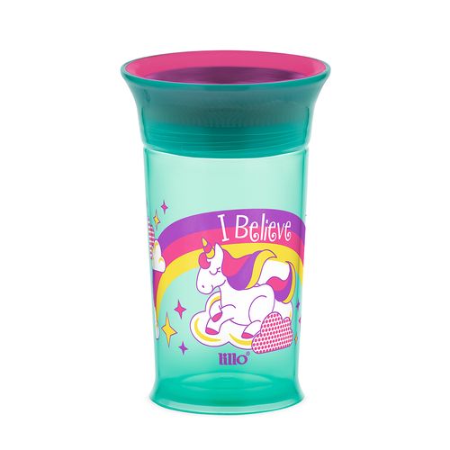 Copo De Treinamento 360° Unicornio I Believe 266ml - Lillo