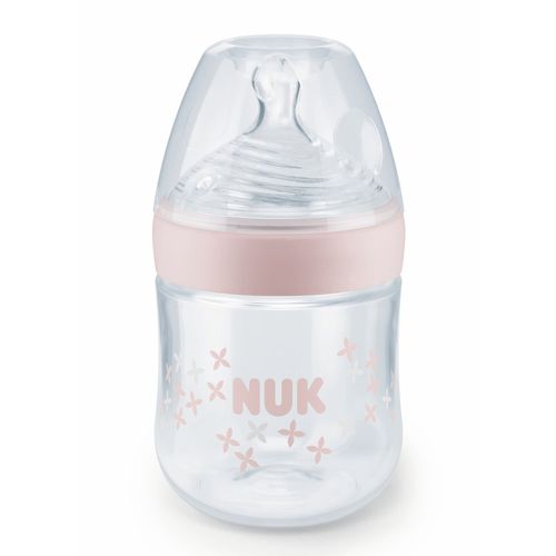 Mamadeira Essence Anticólica 150ml Rosa +0m - NUK