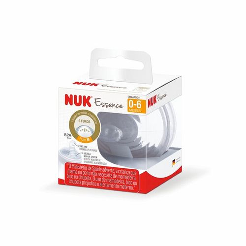 Bico de Silicone Para Líquidos Médios Essence - NUK