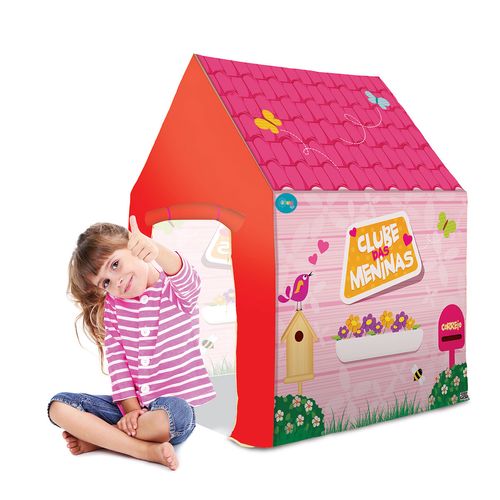 Barraca Infantil Clube Das Meninas Tenda Rosa - Bang Toys