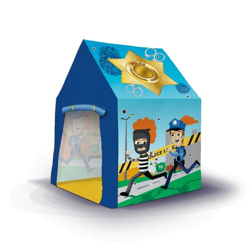 Barraca Infantil Da Polícia Azul - Bang Toys