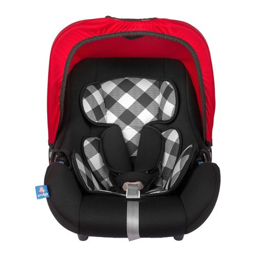 Bebê Conforto Preto Xadrez 0+ (13kgs) - Protek