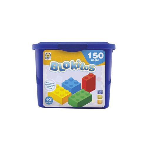 Blocos de Montar Blokitos 150 Peças - Kitstar