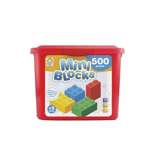 Blocos de Montar Mini Blocks 500 Peças - Kitstar