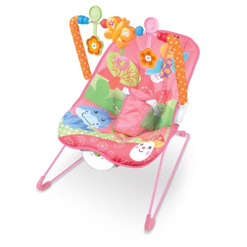 Cadeira de Descanso Musical 2-Joy Maxi Baby Rosa