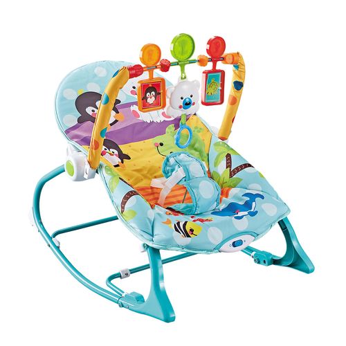 Cadeira de Descanso Musical FunTime New 18kgs Azul-MaxiBaby