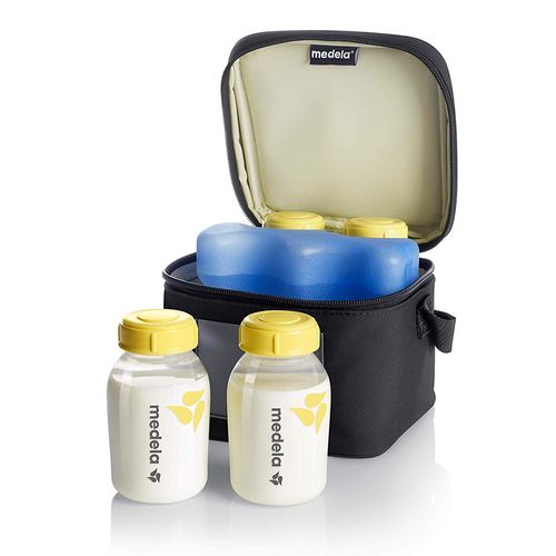Estojo Térmico de Leite e 4 frascos 150ml Medela