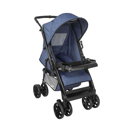 Carrinho de Passeio TJ - Tutti Baby - Jeans