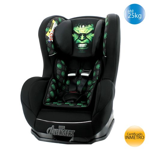Cadeira de Carro Primo Marvel Hulk de 0 a 25 Kg