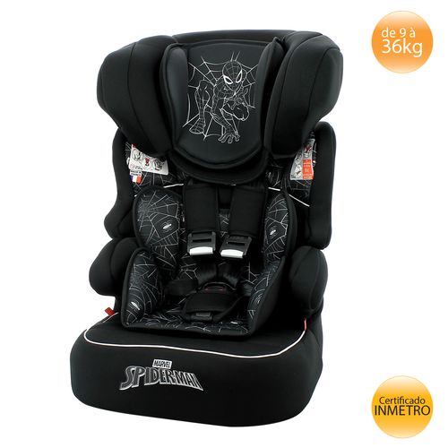 Cadeira de Carro Beline Luxe Homem Aranha de 9 a 36Kg